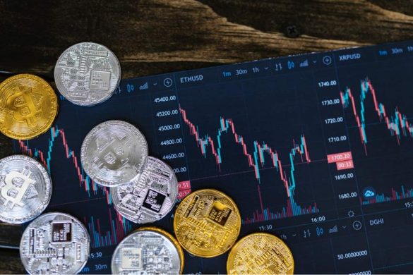 Digital currency signal.