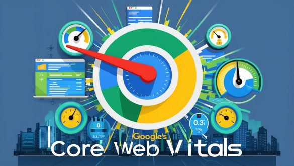 تاثیر Core Web Vitals گوگل بر رتبه‌بندی سایت‌ها