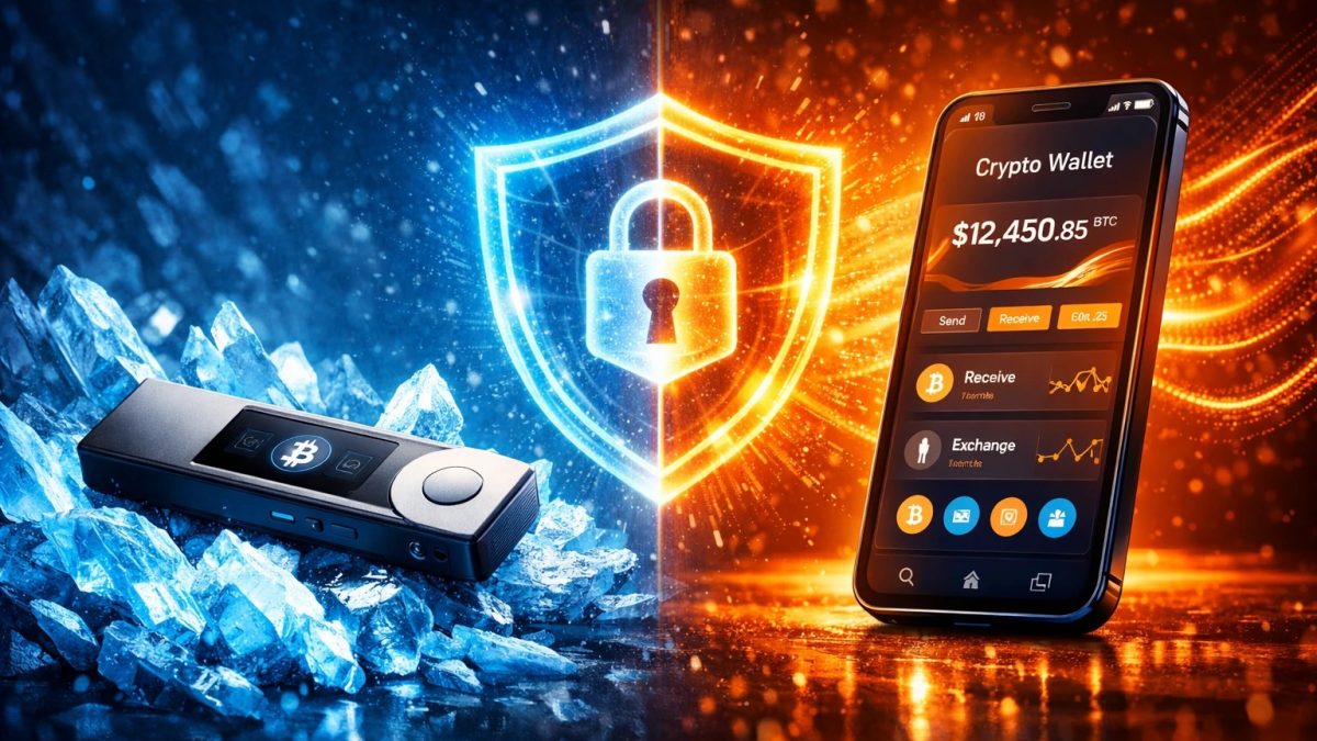 کیف پول گرم و سرد چیست؟ راهنمای انتخاب امن‌ترین کیف پول برای ایرانی‌ها
