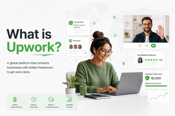 سایت Upwork چیست؟ راهنمای کامل برای ایرانیان ۲۰۲۶